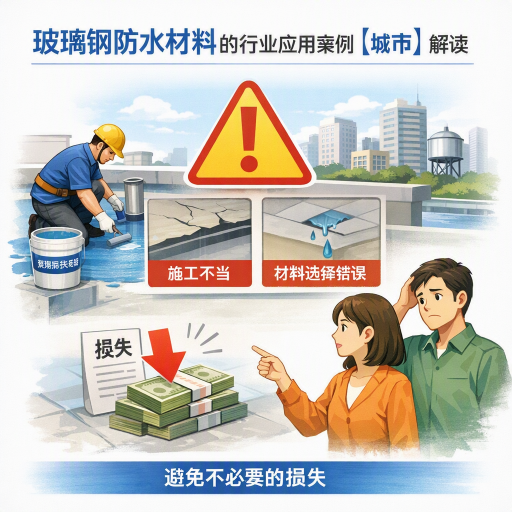 玻璃钢防水材料的行业应用案例,临沂解读