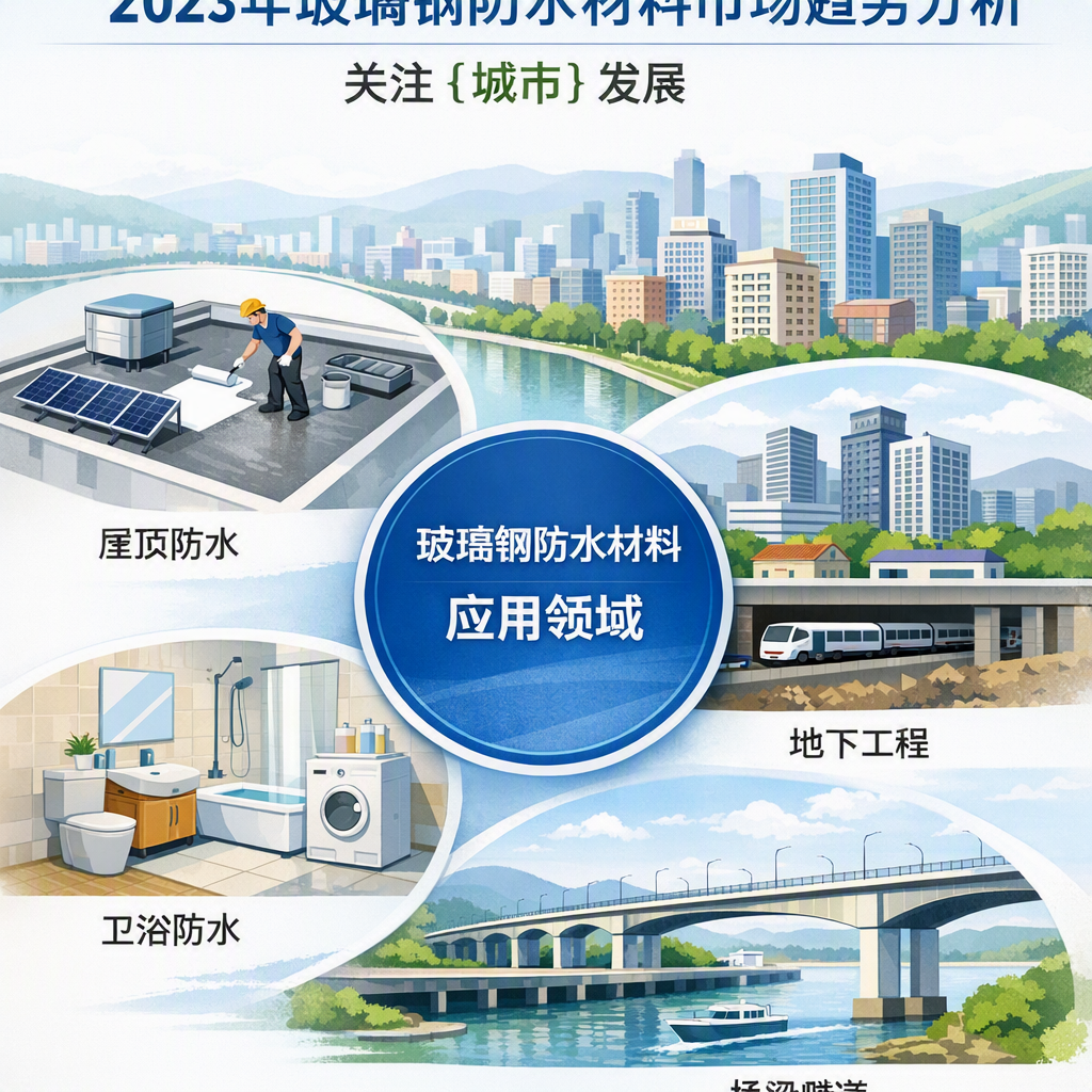 2023年玻璃钢防水材料市场趋势分析,关注 临沂 发展
