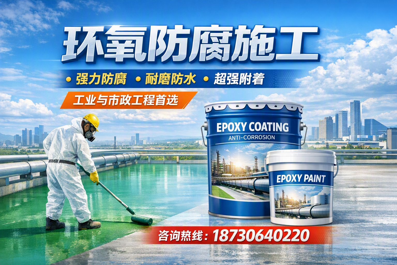 在 临沂 进行环氧防腐施工的注意事项